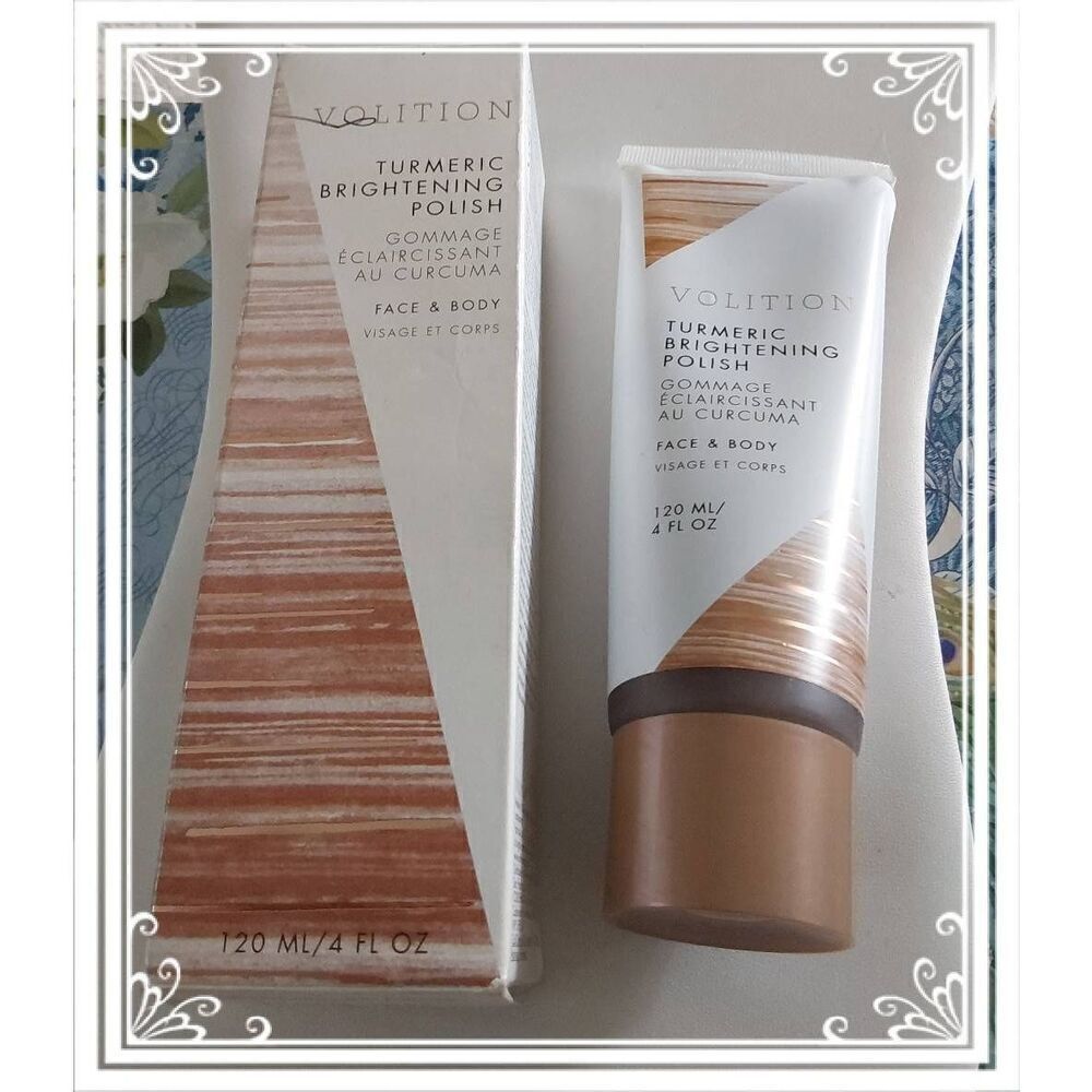 NIB~Volition Beauty Turmeric Brightening Polsih